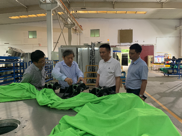 绵阳国家经济技术开发区考察星达智能制造项目
